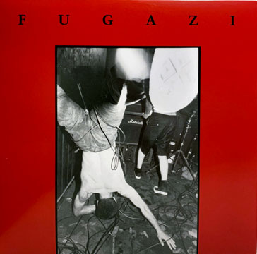 FUGAZI "7-Songs" 12" EP (Dischord) Red Vinyl